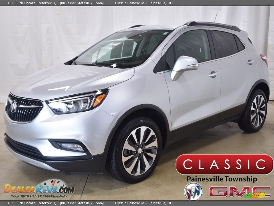 2017 Buick Encore Preferred II Quicksilver Metallic / Ebony Photo #1