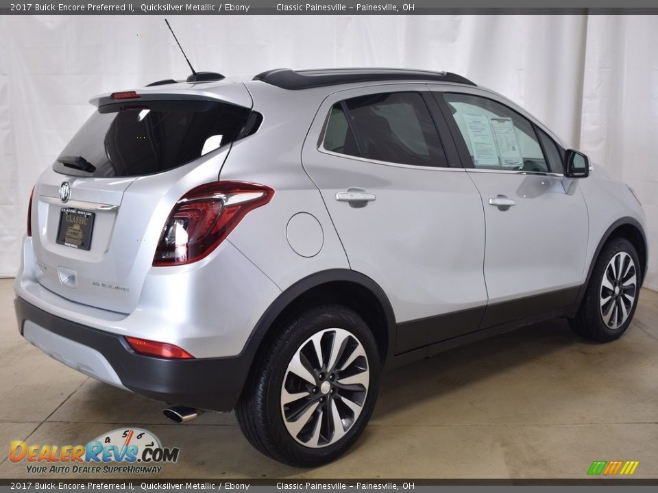 2017 Buick Encore Preferred II Quicksilver Metallic / Ebony Photo #2