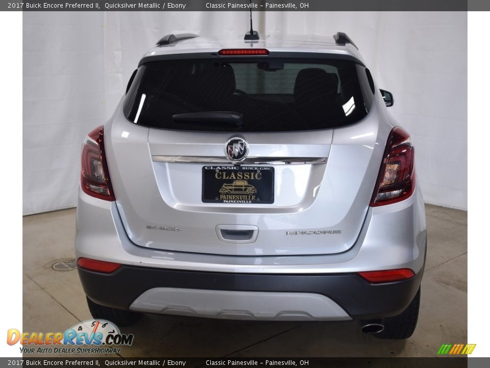 2017 Buick Encore Preferred II Quicksilver Metallic / Ebony Photo #3
