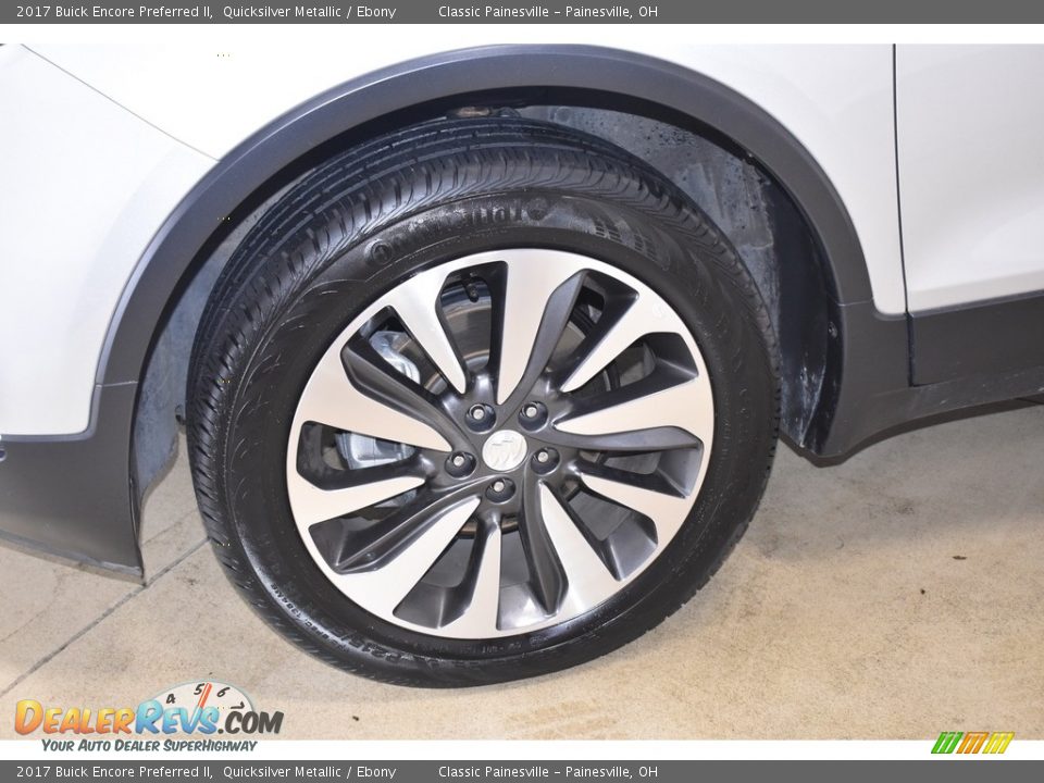 2017 Buick Encore Preferred II Quicksilver Metallic / Ebony Photo #5