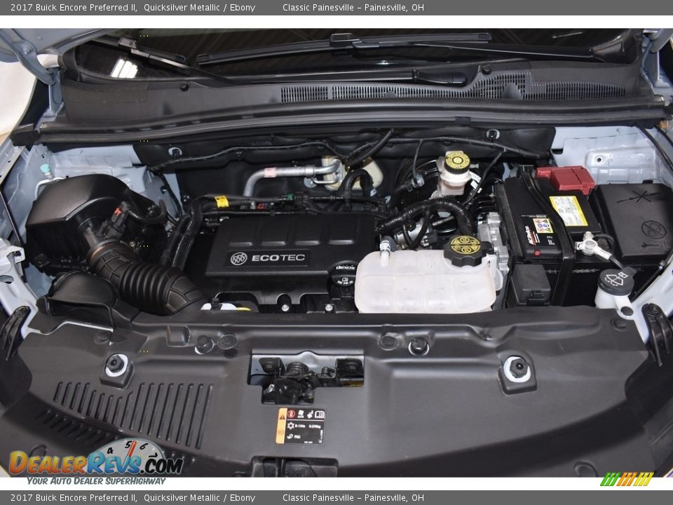 2017 Buick Encore Preferred II Quicksilver Metallic / Ebony Photo #6