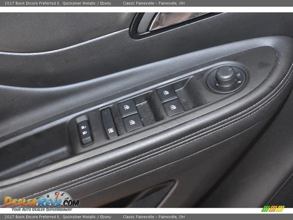 2017 Buick Encore Preferred II Quicksilver Metallic / Ebony Photo #10