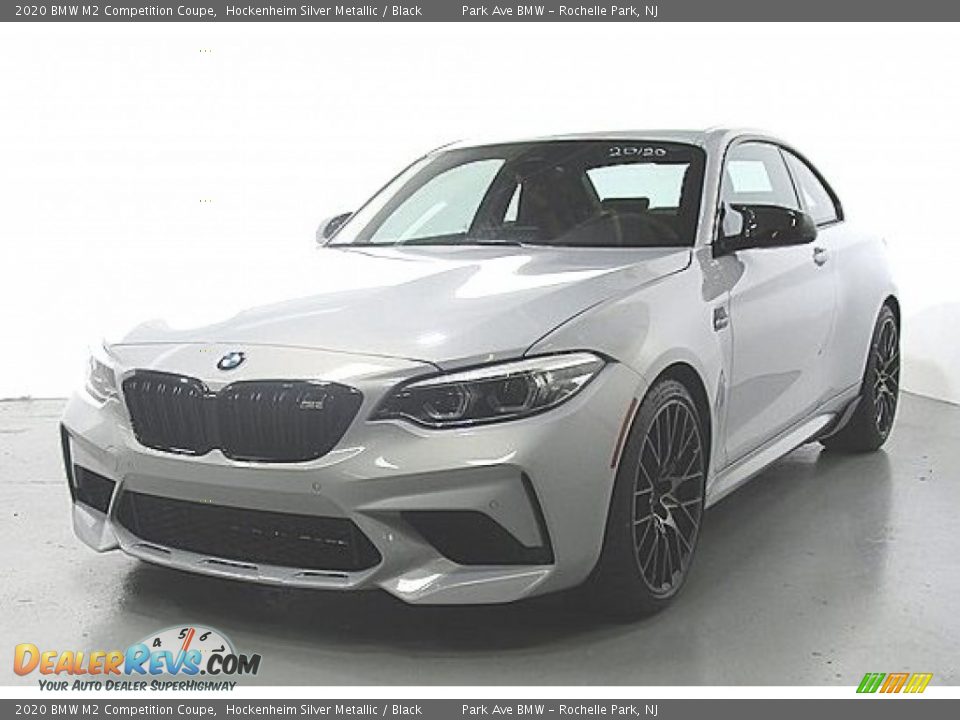 2020 BMW M2 Competition Coupe Hockenheim Silver Metallic / Black Photo #1