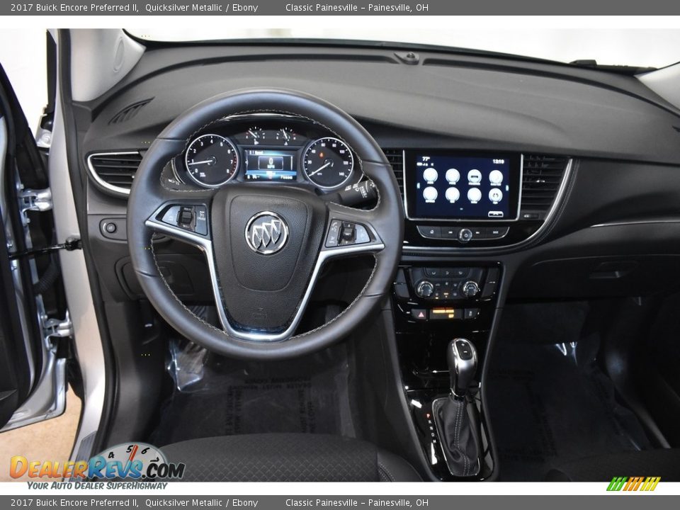 2017 Buick Encore Preferred II Quicksilver Metallic / Ebony Photo #12