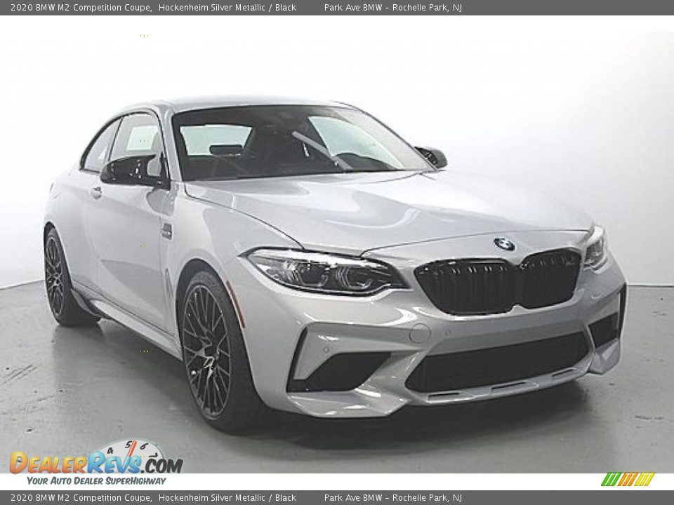 2020 BMW M2 Competition Coupe Hockenheim Silver Metallic / Black Photo #5