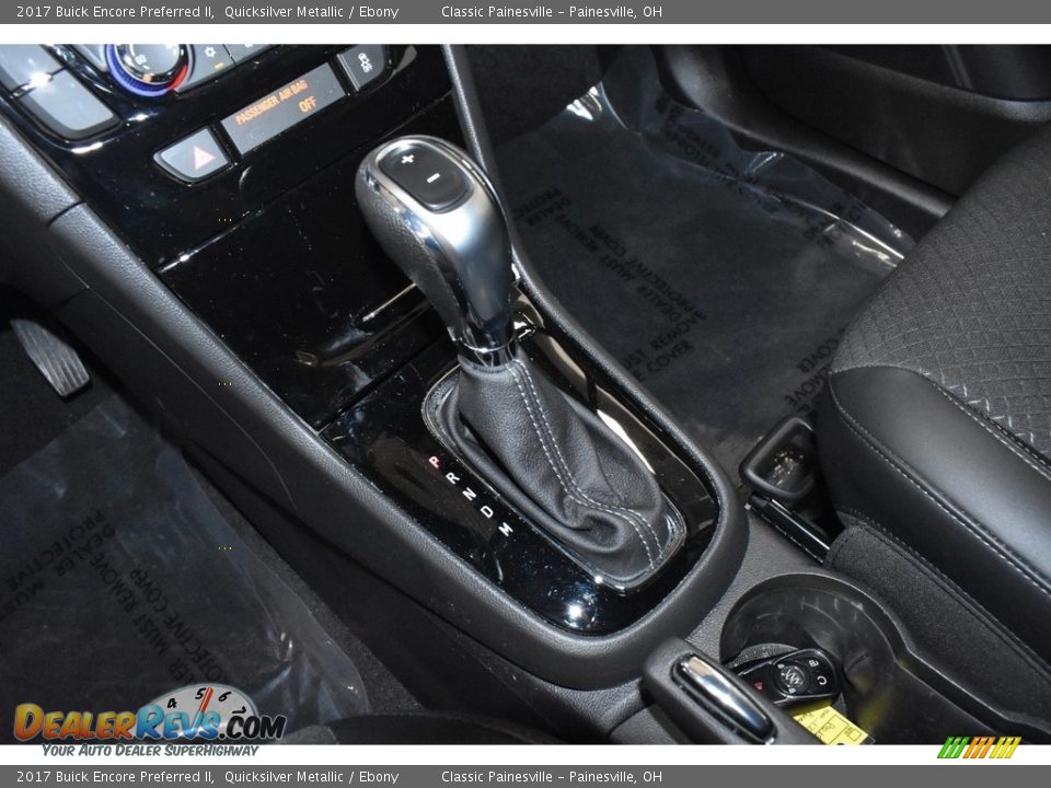 2017 Buick Encore Preferred II Quicksilver Metallic / Ebony Photo #15
