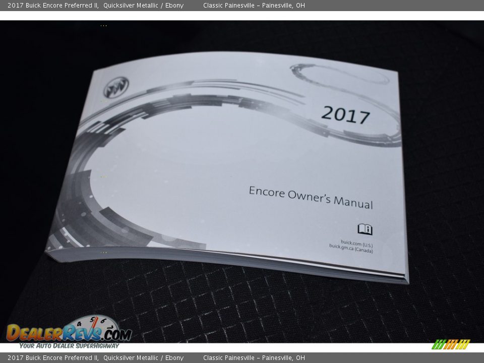 2017 Buick Encore Preferred II Quicksilver Metallic / Ebony Photo #16