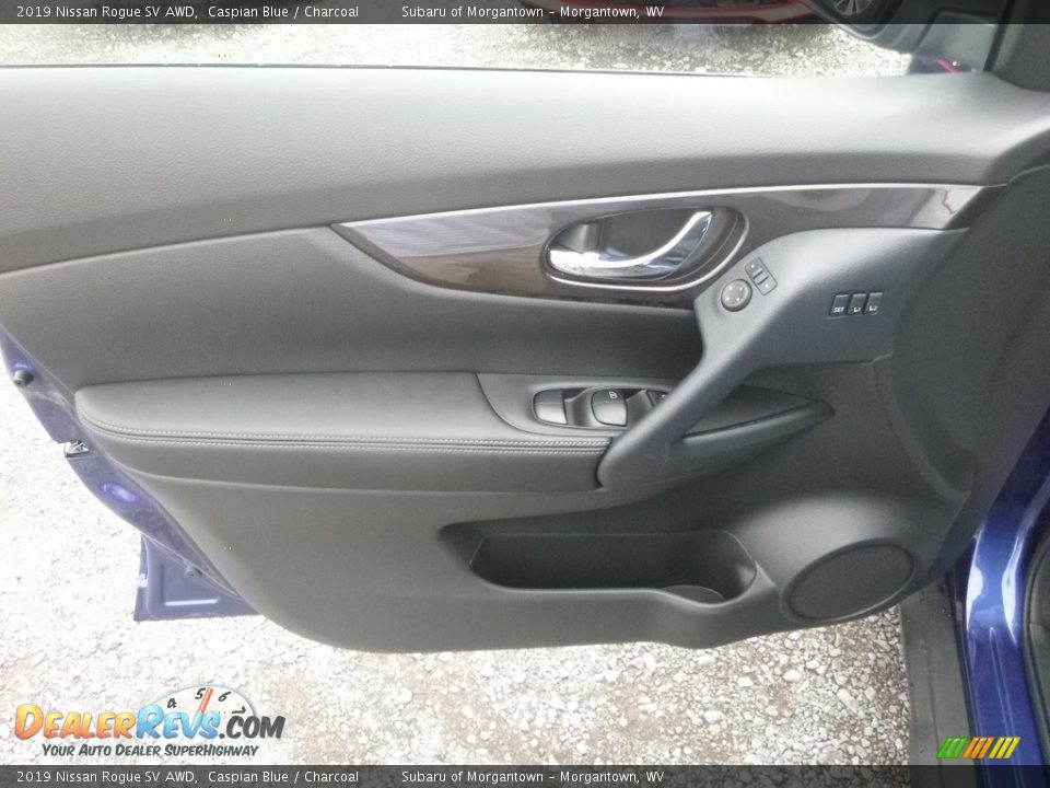 2019 Nissan Rogue SV AWD Caspian Blue / Charcoal Photo #15