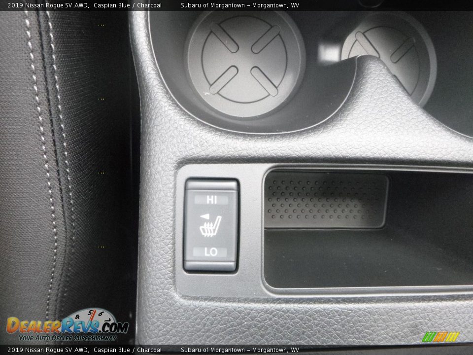 2019 Nissan Rogue SV AWD Caspian Blue / Charcoal Photo #20