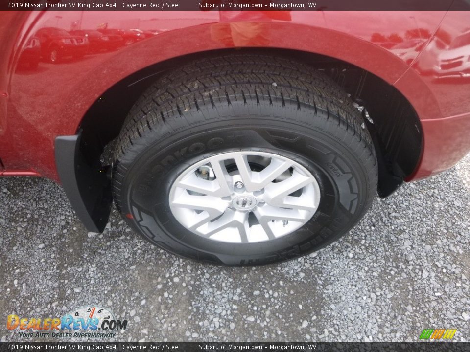 2019 Nissan Frontier SV King Cab 4x4 Cayenne Red / Steel Photo #2