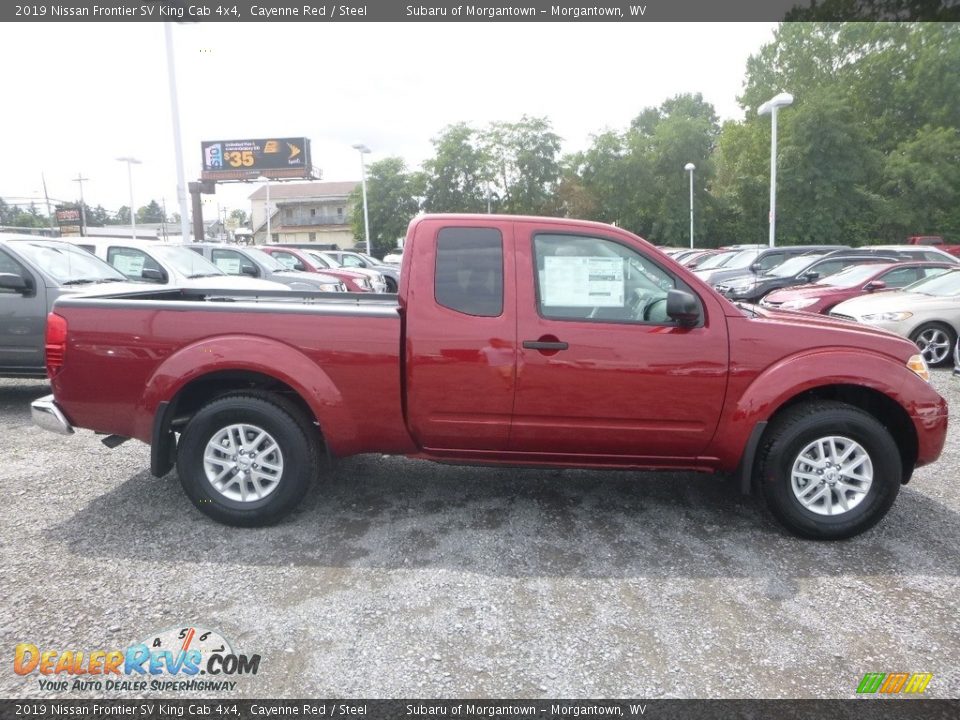 Cayenne Red 2019 Nissan Frontier SV King Cab 4x4 Photo #3