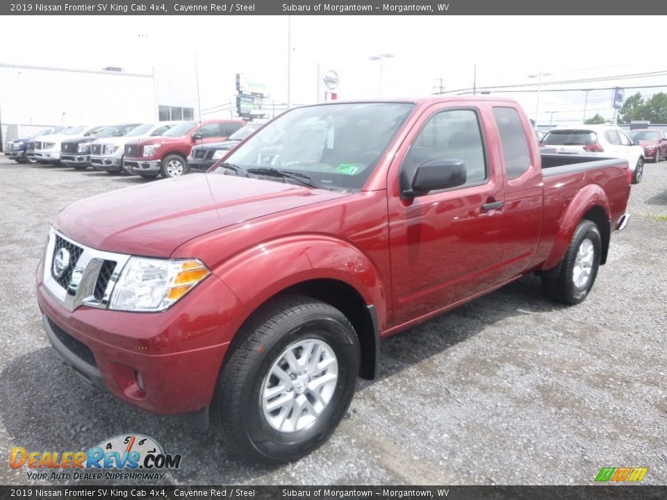Cayenne Red 2019 Nissan Frontier SV King Cab 4x4 Photo #8