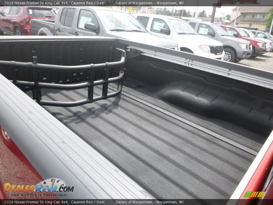 2019 Nissan Frontier SV King Cab 4x4 Cayenne Red / Steel Photo #13