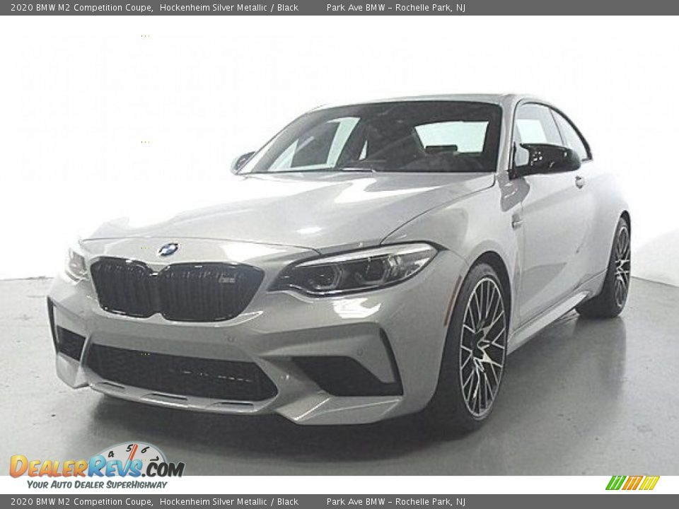 2020 BMW M2 Competition Coupe Hockenheim Silver Metallic / Black Photo #1