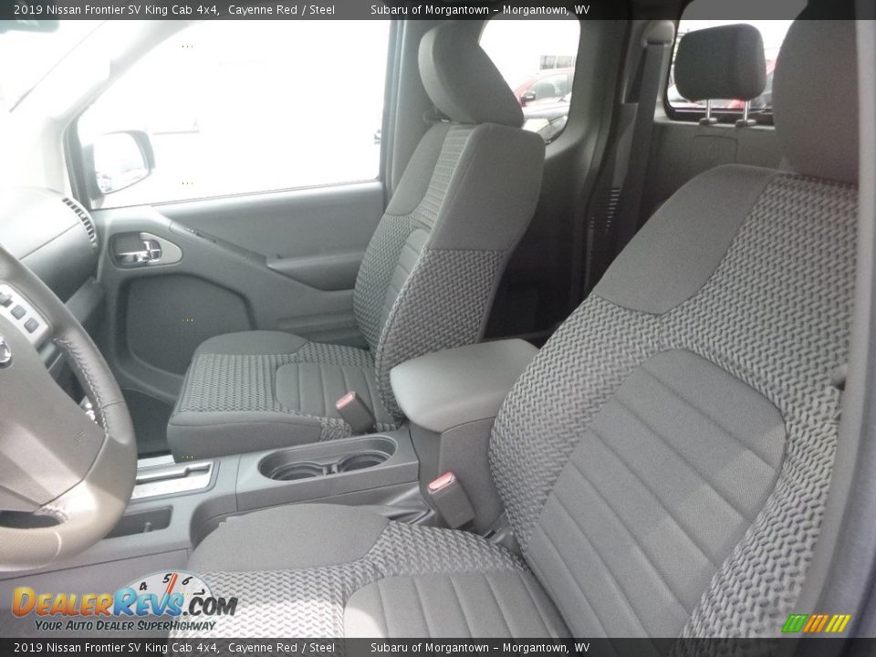Front Seat of 2019 Nissan Frontier SV King Cab 4x4 Photo #14