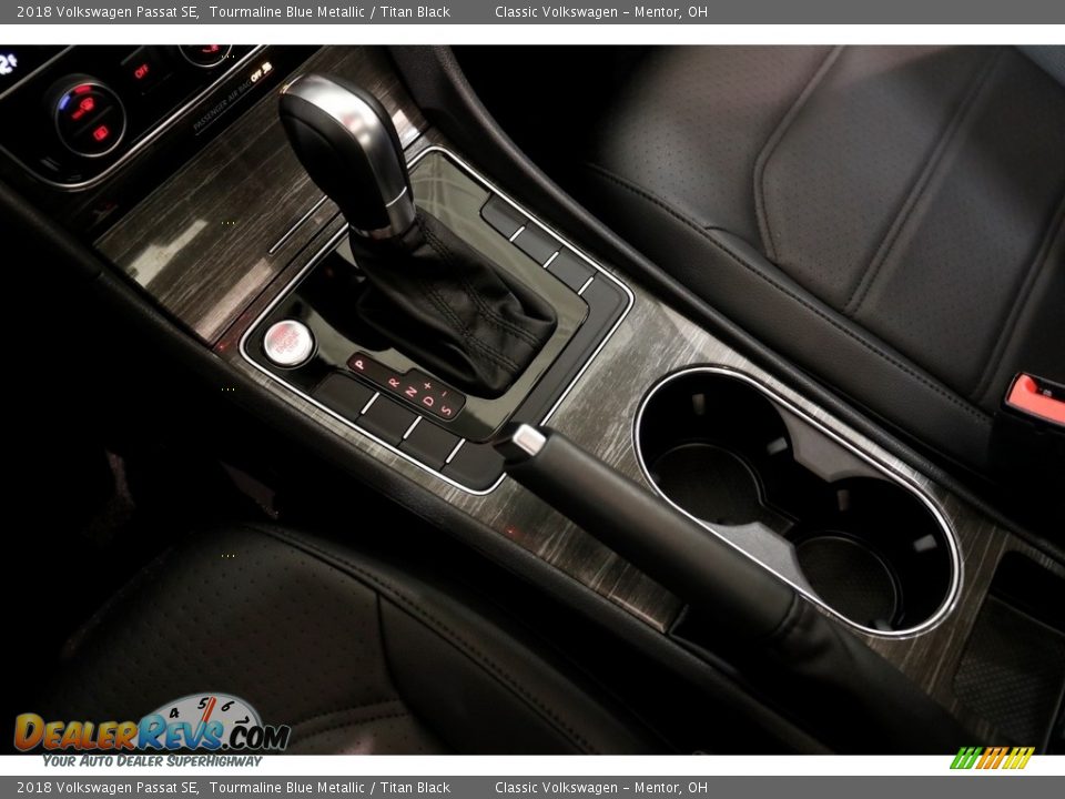 2018 Volkswagen Passat SE Tourmaline Blue Metallic / Titan Black Photo #13