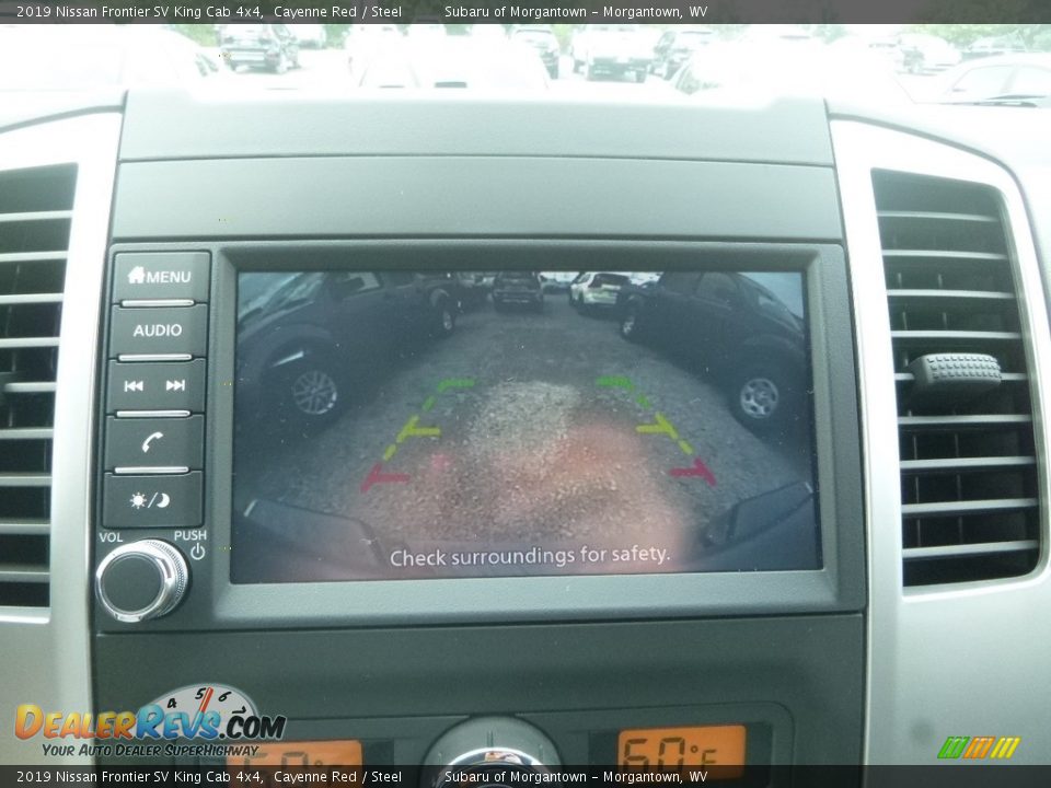2019 Nissan Frontier SV King Cab 4x4 Cayenne Red / Steel Photo #18