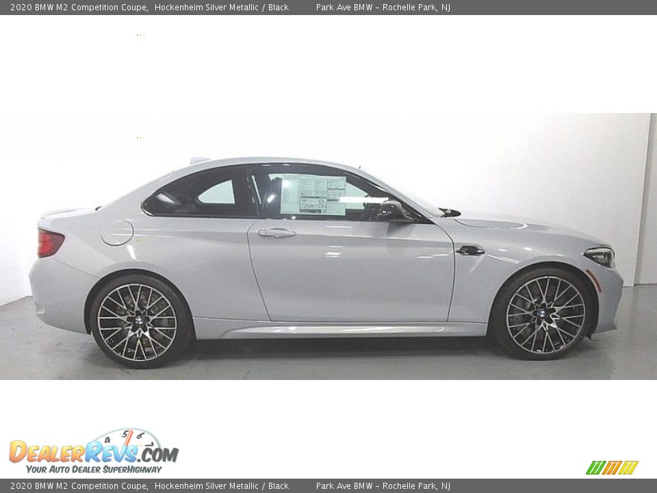 2020 BMW M2 Competition Coupe Hockenheim Silver Metallic / Black Photo #5