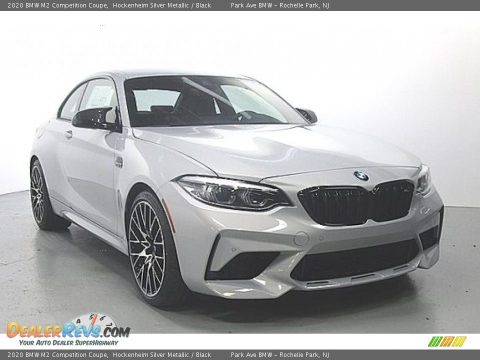 2020 BMW M2 Competition Coupe Hockenheim Silver Metallic / Black Photo #6