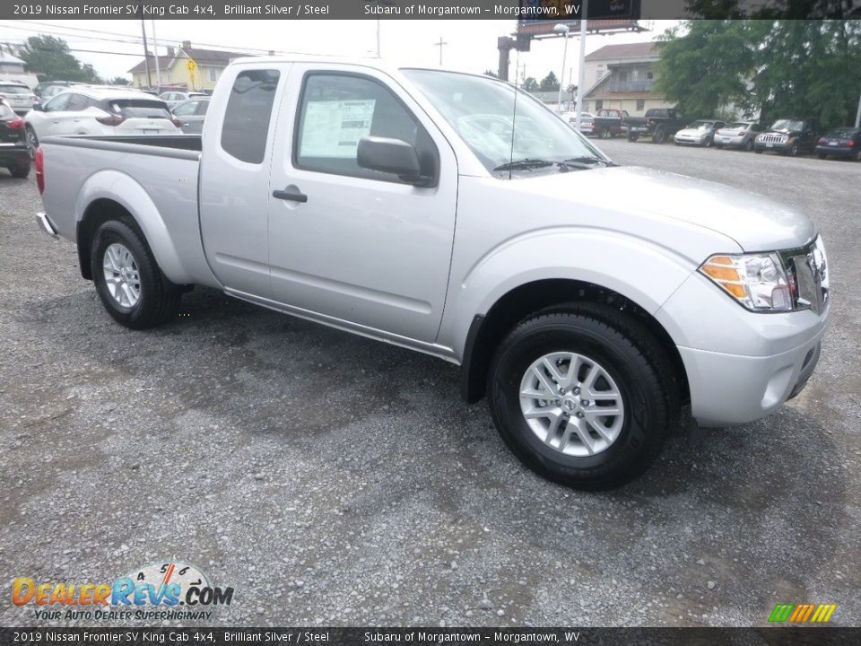 2019 Nissan Frontier SV King Cab 4x4 Brilliant Silver / Steel Photo #1