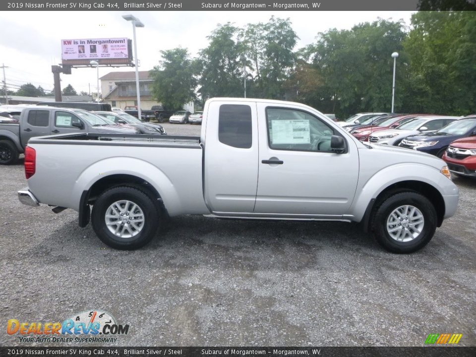 Brilliant Silver 2019 Nissan Frontier SV King Cab 4x4 Photo #3