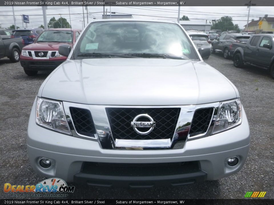 2019 Nissan Frontier SV King Cab 4x4 Brilliant Silver / Steel Photo #9