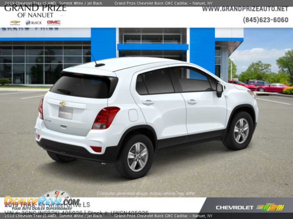 2019 Chevrolet Trax LS AWD Summit White / Jet Black Photo #4