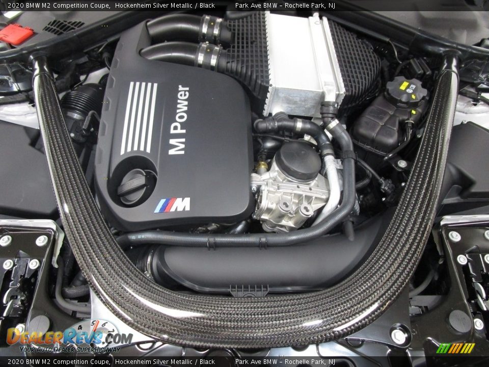 2020 BMW M2 Competition Coupe Hockenheim Silver Metallic / Black Photo #30