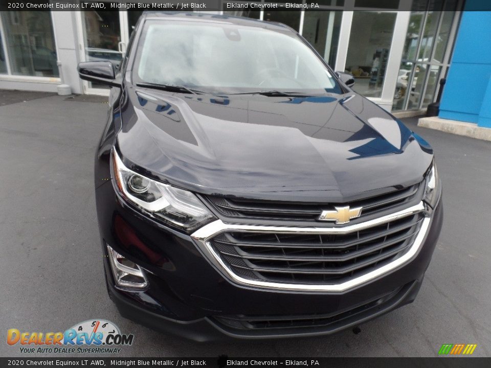 2020 Chevrolet Equinox LT AWD Midnight Blue Metallic / Jet Black Photo #2