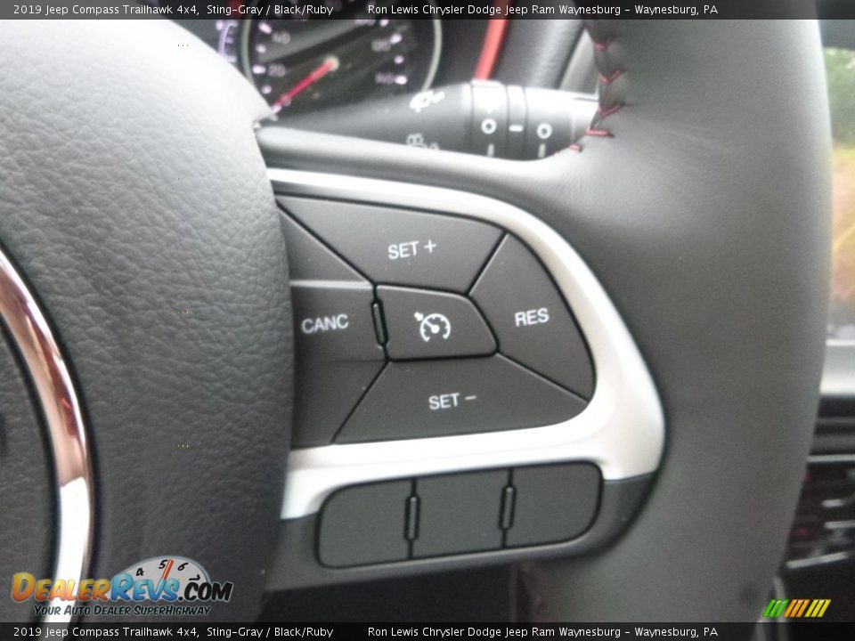 2019 Jeep Compass Trailhawk 4x4 Steering Wheel Photo #19