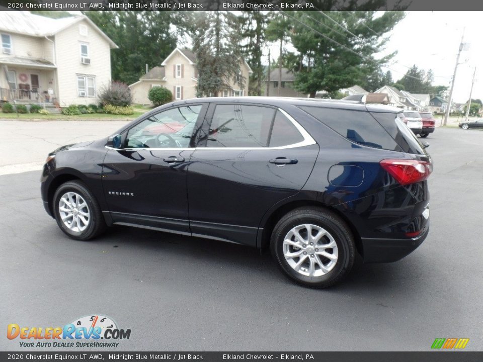 2020 Chevrolet Equinox LT AWD Midnight Blue Metallic / Jet Black Photo #5