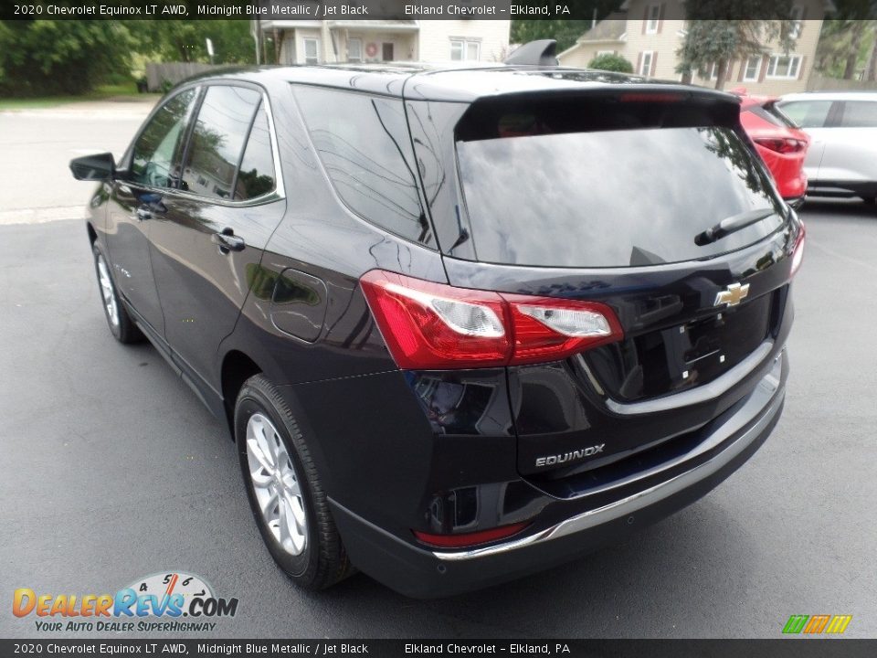 2020 Chevrolet Equinox LT AWD Midnight Blue Metallic / Jet Black Photo #6
