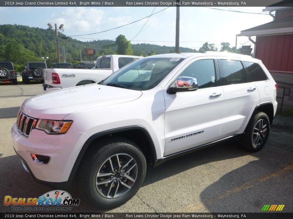 2019 Jeep Grand Cherokee Limited 4x4 Bright White / Black Photo #1