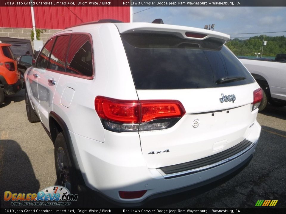 2019 Jeep Grand Cherokee Limited 4x4 Bright White / Black Photo #2