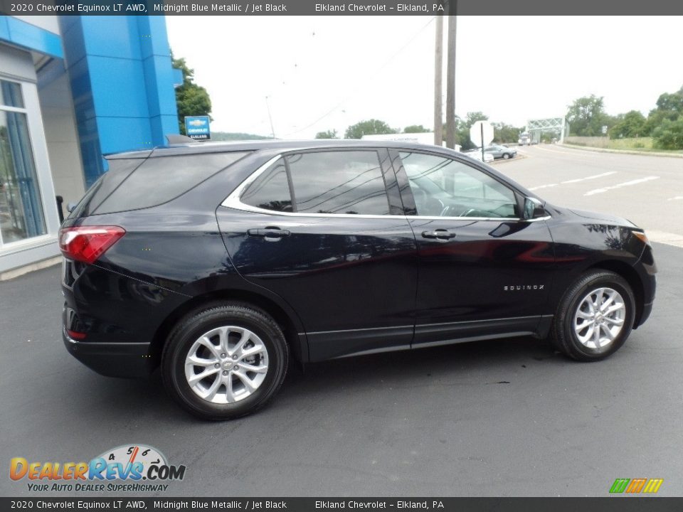 2020 Chevrolet Equinox LT AWD Midnight Blue Metallic / Jet Black Photo #9