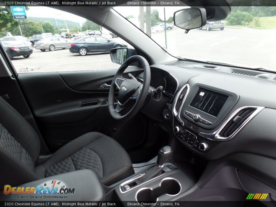 2020 Chevrolet Equinox LT AWD Midnight Blue Metallic / Jet Black Photo #12