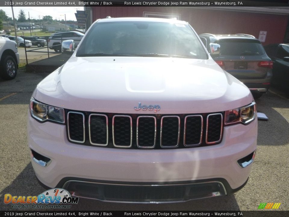 2019 Jeep Grand Cherokee Limited 4x4 Bright White / Black Photo #7