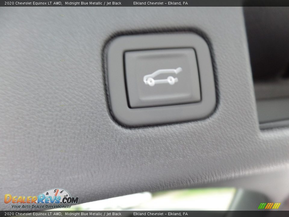 2020 Chevrolet Equinox LT AWD Midnight Blue Metallic / Jet Black Photo #14