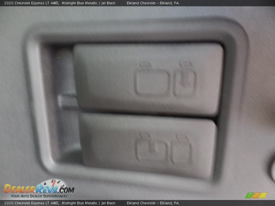 2020 Chevrolet Equinox LT AWD Midnight Blue Metallic / Jet Black Photo #16
