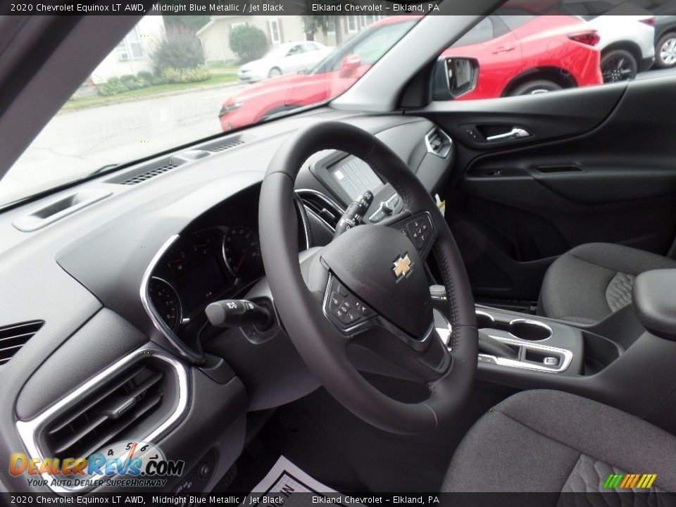 2020 Chevrolet Equinox LT AWD Midnight Blue Metallic / Jet Black Photo #19