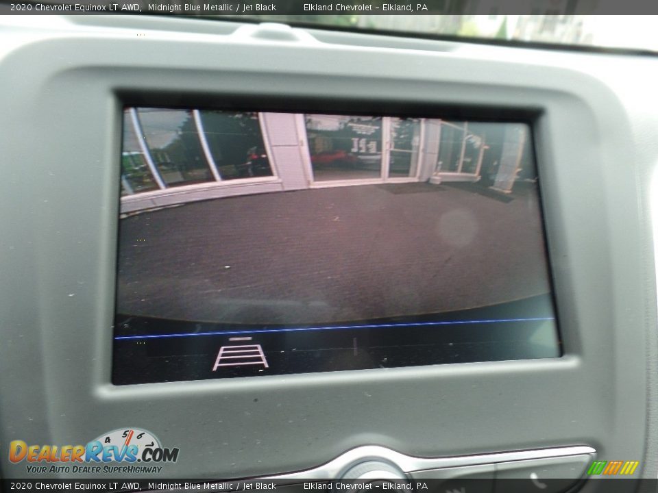 2020 Chevrolet Equinox LT AWD Midnight Blue Metallic / Jet Black Photo #28