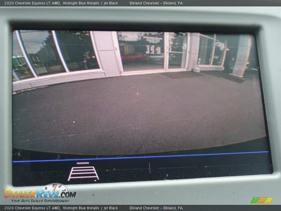 2020 Chevrolet Equinox LT AWD Midnight Blue Metallic / Jet Black Photo #30