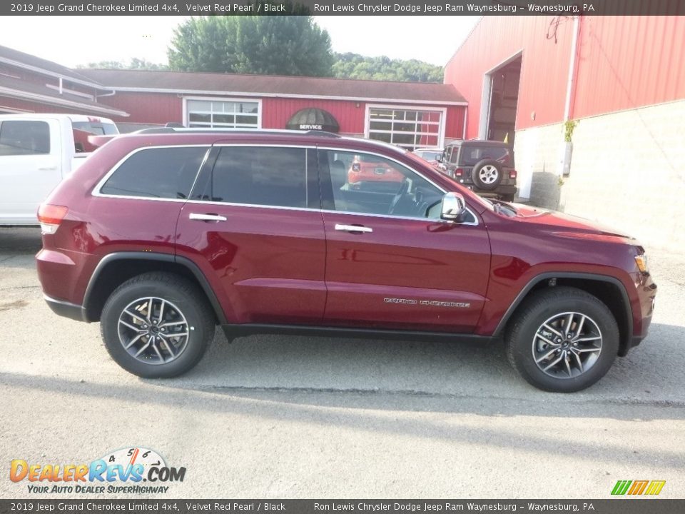 2019 Jeep Grand Cherokee Limited 4x4 Velvet Red Pearl / Black Photo #6