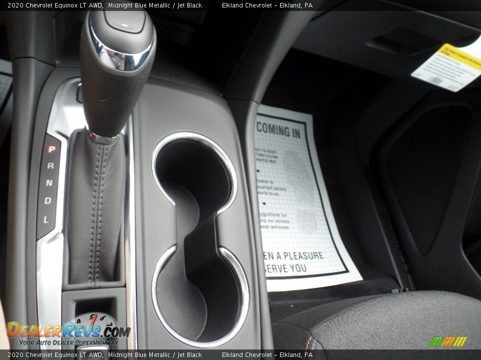 2020 Chevrolet Equinox LT AWD Midnight Blue Metallic / Jet Black Photo #36