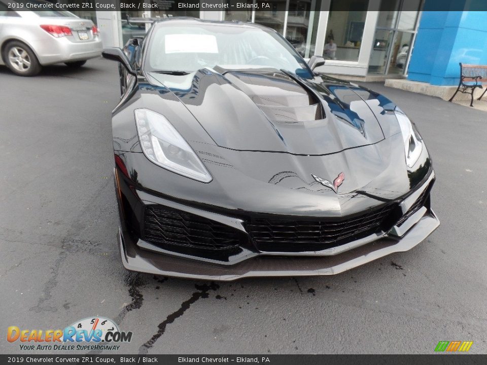 2019 Chevrolet Corvette ZR1 Coupe Black / Black Photo #2