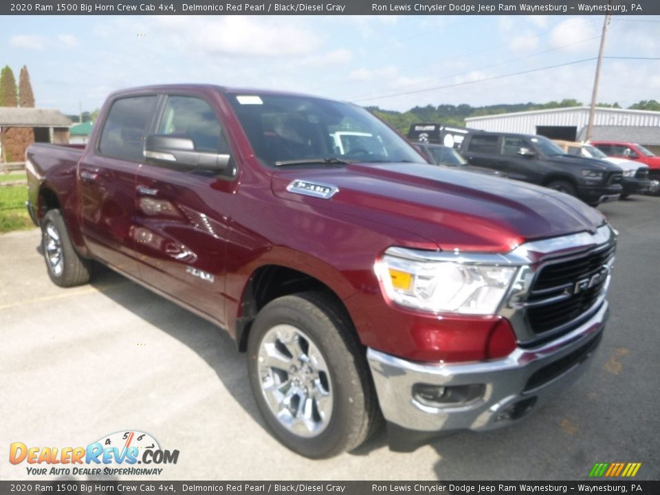 Delmonico Red Pearl 2020 Ram 1500 Big Horn Crew Cab 4x4 Photo #6