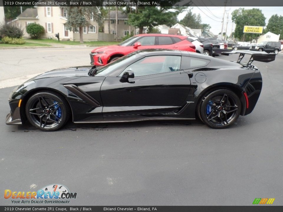 Black 2019 Chevrolet Corvette ZR1 Coupe Photo #6