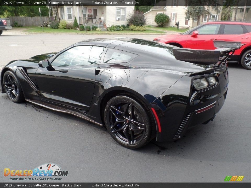 2019 Chevrolet Corvette ZR1 Coupe Black / Black Photo #7