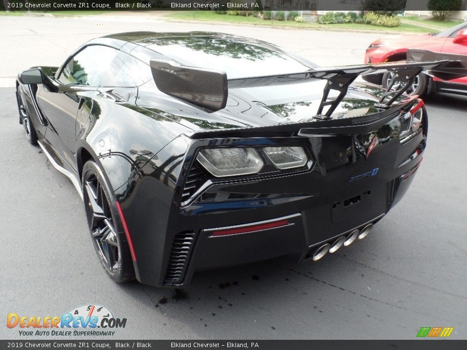 2019 Chevrolet Corvette ZR1 Coupe Black / Black Photo #8