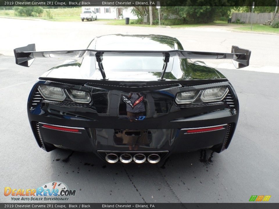 2019 Chevrolet Corvette ZR1 Coupe Black / Black Photo #9